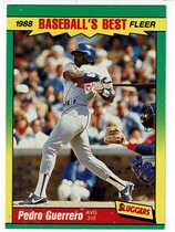 1988 Fleer Baseballs Best #16 Pedro Guerrero