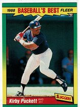 1988 Fleer Baseballs Best #30 Kirby Puckett