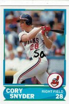 1988 Score Young Superstars I #40 Cory Snyder