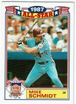 1988 Topps Glossy All Stars #15 Mike Schmidt