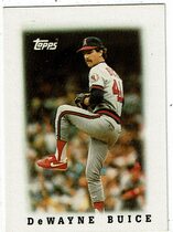 1988 Topps Mini League Leaders #4 DeWayne Buice