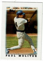 1988 Topps Mini League Leaders #19 Paul Molitor