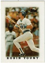 1988 Topps Mini League Leaders #21 Robin Yount