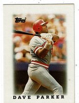 1988 Topps Mini League Leaders #48 Dave Parker