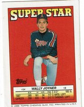 1988 O-Pee-Chee OPC Stickers Backs (No Sticker) #34 Wally Joyner