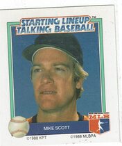 1988 Kenner Starting Lineup Talking Baseball #NNO Mike Scott