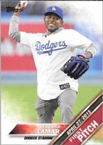 2016 Topps First Pitch Series 2 #FP-19 Kendrick Lamar