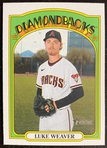 2021 Topps Heritage #487 Luke Weaver