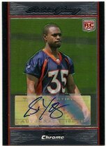 2007 Bowman Chrome Rookie Autos #BC101 Selvin Young
