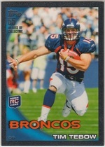 2010 Topps Black #440 Tim Tebow