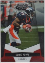 2010 Panini Certified Platinum Red #43 Eddie Royal