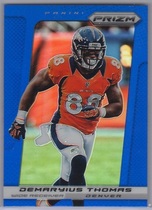2013 Panini Prizm Prizms Blue #78 Demaryius Thomas