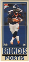 2003 Fleer Platinum Big Signs #5BS Clinton Portis