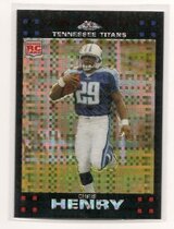 2007 Topps Chrome Xfractors #TC192 Chris Henry