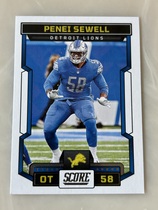 2023 Score Base Set #84 Penei Sewell
