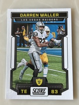 2023 Score Base Set #135 Darren Waller