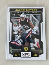 2023 Score Base Set #284 Jakobi Meyers