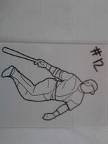 2005 Topps Bazooka Tattoos #12 Gary Sheffield