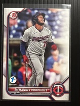 2022 Bowman Draft 1st Edition #BD-93 Emmanuel Rodriguez