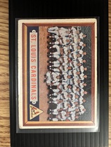 1957 Topps Base Set #243 Cardinals Team