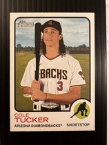 2022 Topps Heritage High Number #673 Cole Tucker