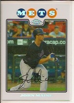 2008 Topps Chrome Refractors #50 John Maine