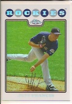 2008 Topps Chrome Refractors #136 Jeff Francis
