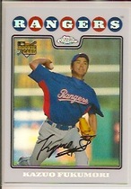 2008 Topps Chrome Refractors #217 Kazuo Fukumori