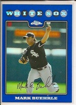 2008 Topps Chrome Blue Refractors #64 Mark Buehrle