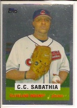 2008 Topps Chrome Trading Card History #TCHC37 C.C. Sabathia