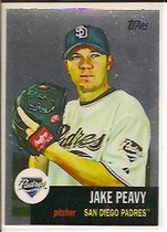 2008 Topps Chrome Trading Card History #TCHC42 Jake Peavy