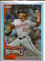 2010 Topps Chrome Refractors #203 Jesse English