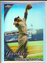 2010 Topps Chrome Refractors #7 Mickey Mantle