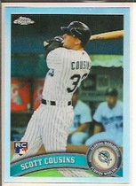 2011 Topps Chrome Refractors #187 Scott Cousins