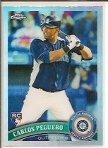2011 Topps Chrome Refractors #219 Carlos Peguero