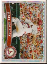 2011 Topps Chrome X-Fractors #130 Matt Holliday