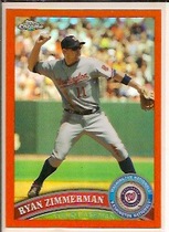 2011 Topps Chrome Orange Refractors #11 Ryan Zimmerman