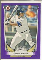 2014 Bowman Prospects Purple #BP83 Jason Rogers