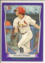2014 Bowman Prospects Purple #BP102 Steven Ramos