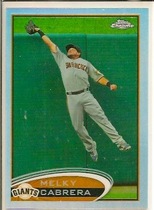 2012 Topps Chrome Refractors #134 Melky Cabrera