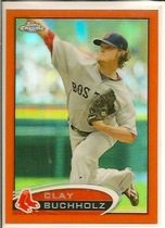 2012 Topps Chrome Orange Refractors #23 Clay Buchholz