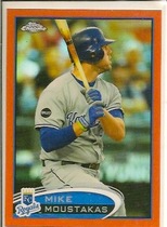 2012 Topps Chrome Orange Refractors #89 Mike Moustakas
