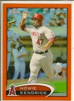 2012 Topps Chrome Orange Refractors #201 Howie Kendrick