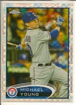 2012 Topps Chrome X-Fractors #68 Michael Young
