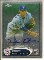 2012 Topps Chrome Rookie Autographs #193 Drew Hutchison