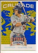 2015 Panini USA Stars and Stripes Crusade Blue #37 Elih Marrero