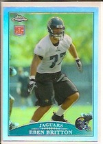 2009 Topps Chrome Refractors #TC147 Eben Britton