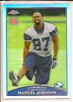 2009 Topps Chrome Refractors #TC178 Manuel Johnson