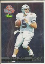 1995 Classic NFL Rookies Instant Energy #IE11 Chad May
