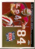2008 Topps Chrome Dynasties #DYNC-BJ Brent Jones